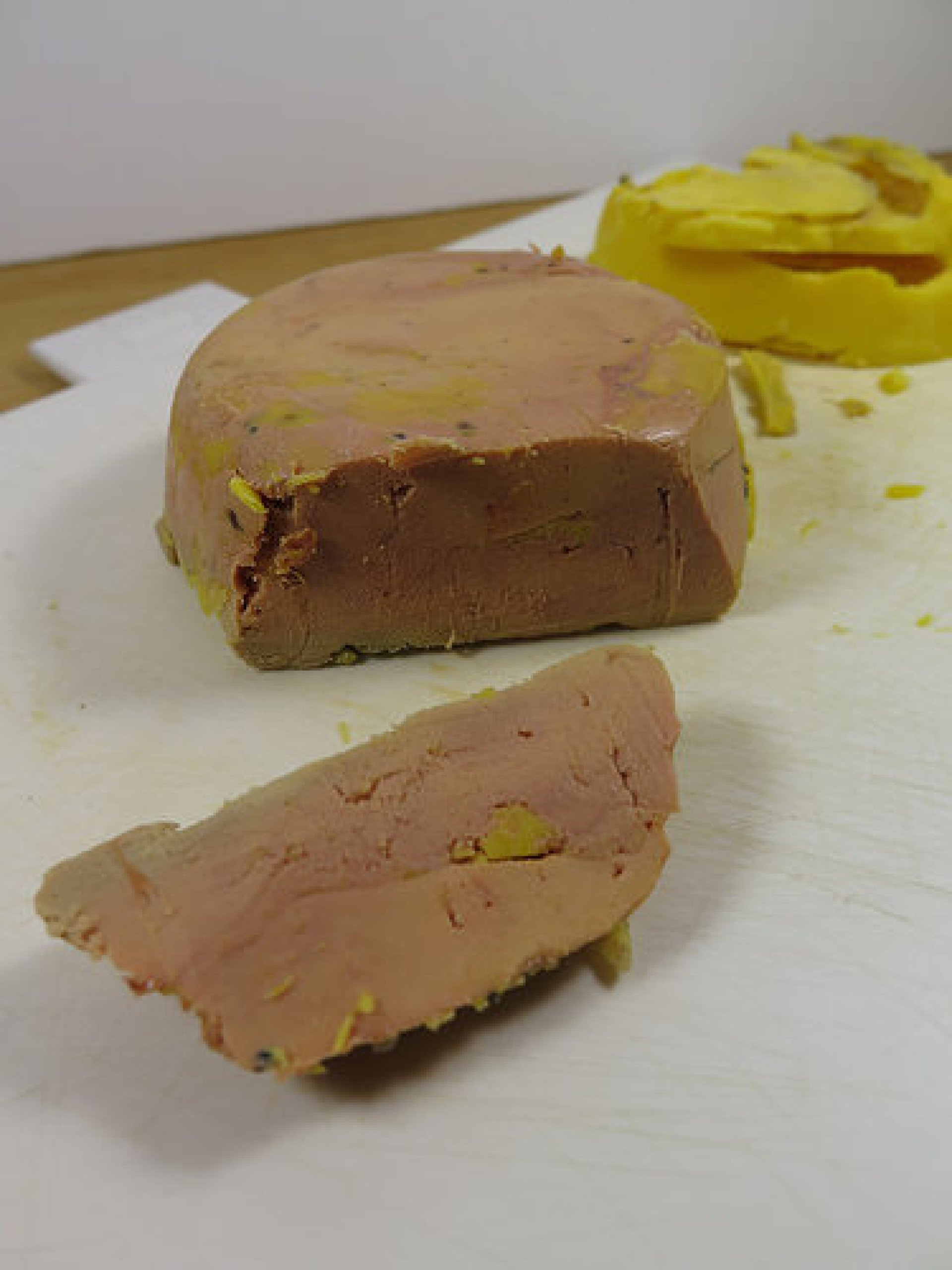 Terrine de foie gras, cuisson au four à basse température Audrey Cuisine