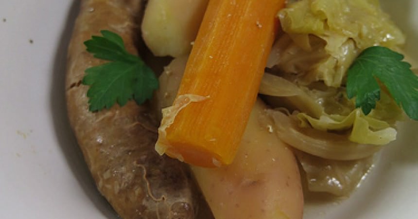 Potée au chou, au multicuiseur Potée au chou, au multicuiseur