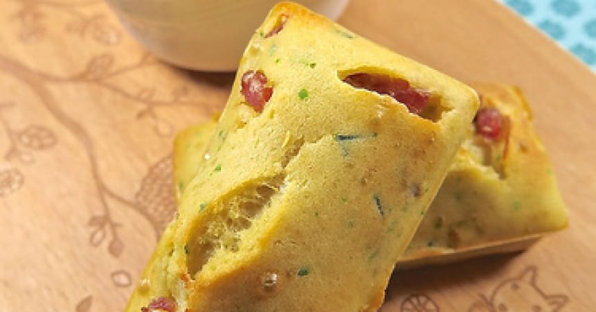 Crème de légumes légère & petits cakes au bacon Crème de légumes légère & petits cakes au bacon