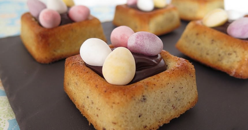 Petits nids de Pâques au chocolat Petits nids de Pâques au chocolat