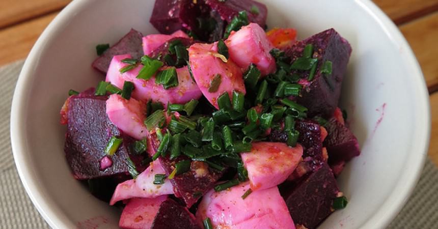 Les légumes de l’Amap j’en fais quoi ? Une salade de betteraves Les légumes de l’Amap j’en fais quoi ? Une salade de betteraves