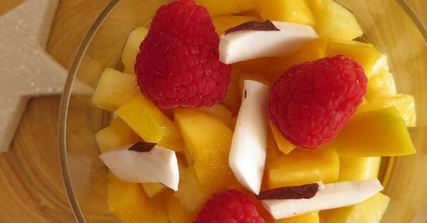 Salade de fruits de Noël Salade de fruits de Noël