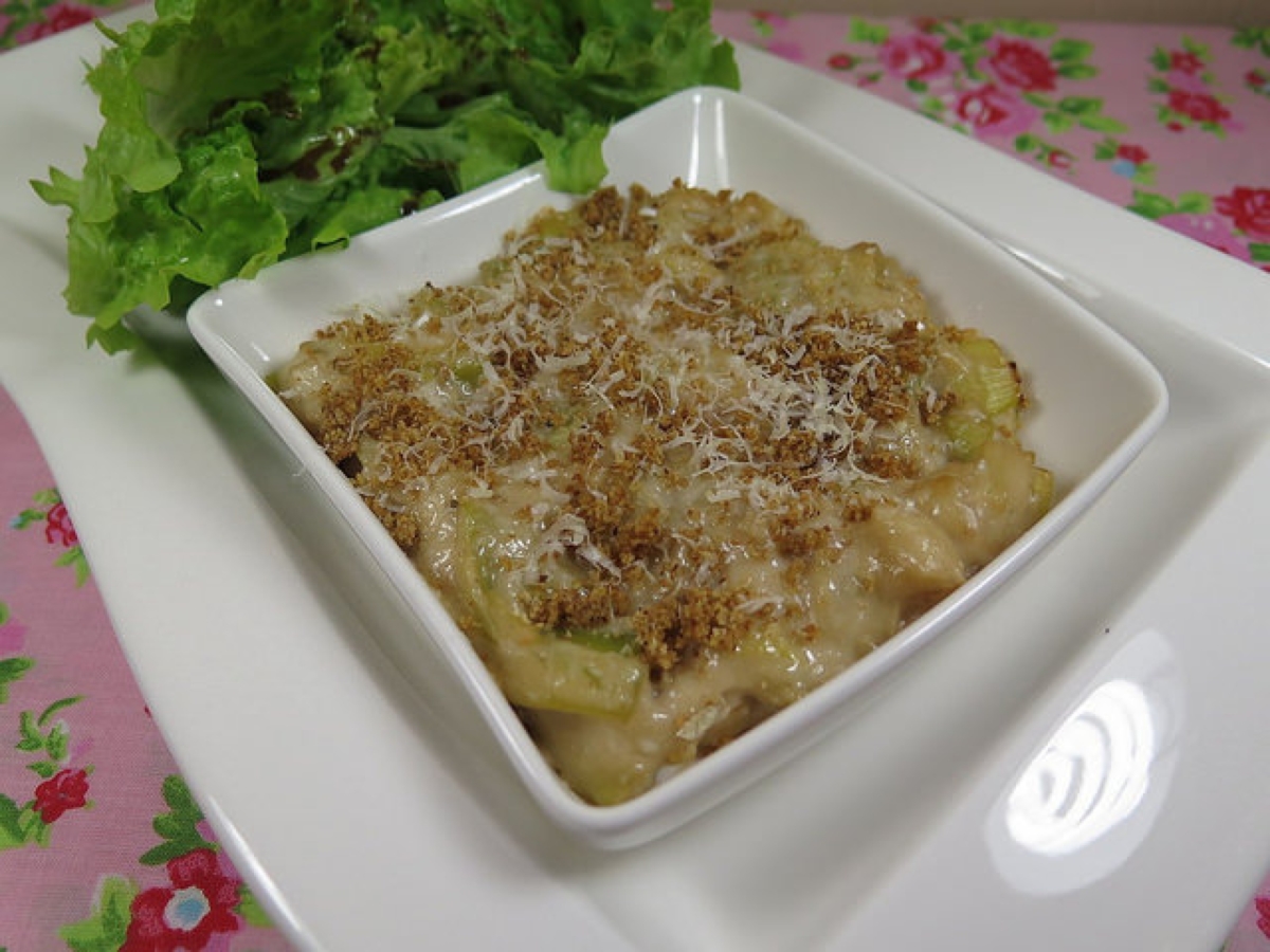 Coquilles St Jacques Aux Poireaux Gratinees Audrey Cuisine