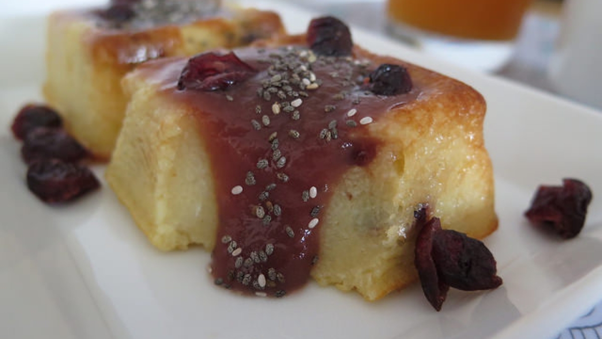 Gateaux De Semoule Aux Cranberries Audrey Cuisine