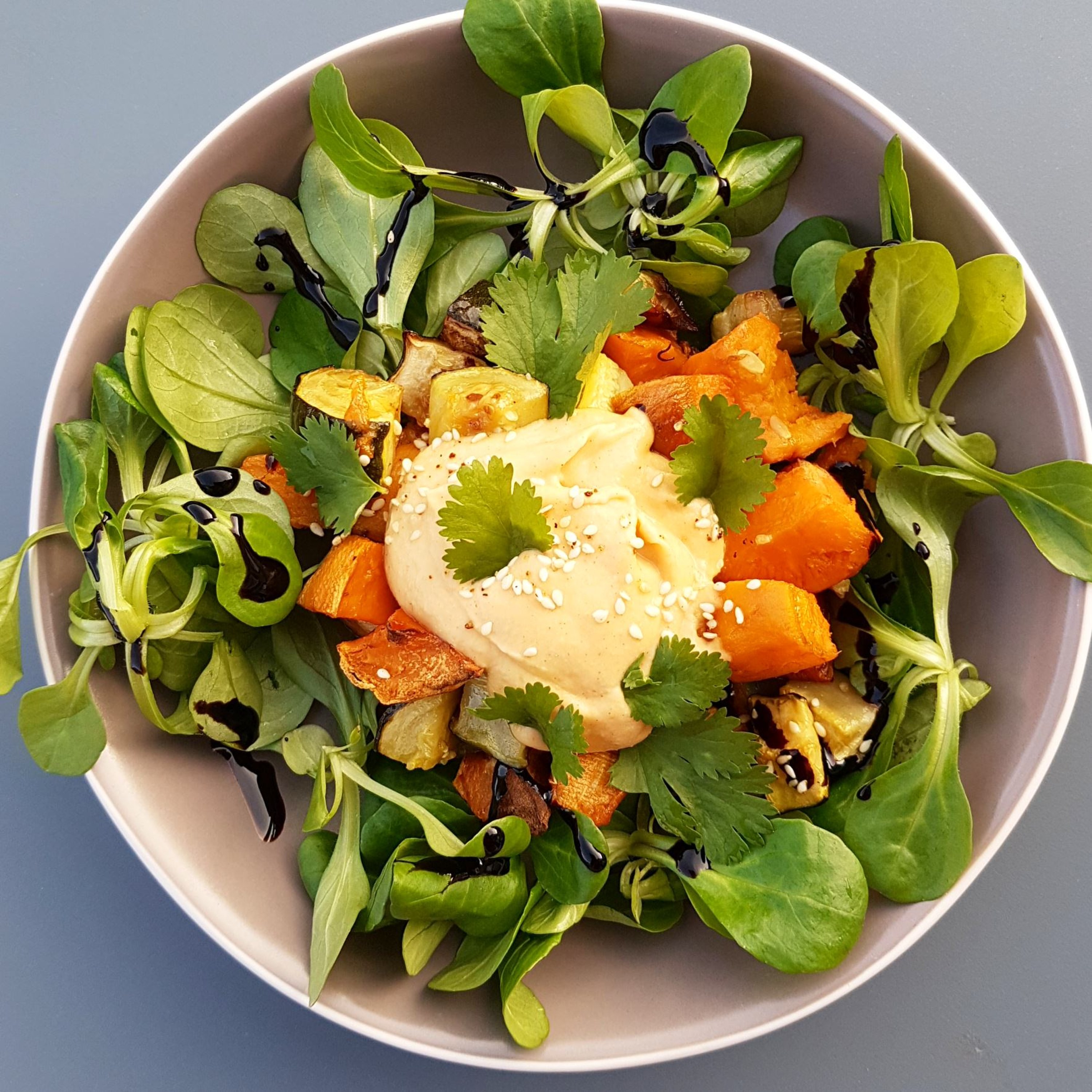 Courgettes Patates Douces Roties Pour Un Plat Complet Vegetarien Audrey Cuisine