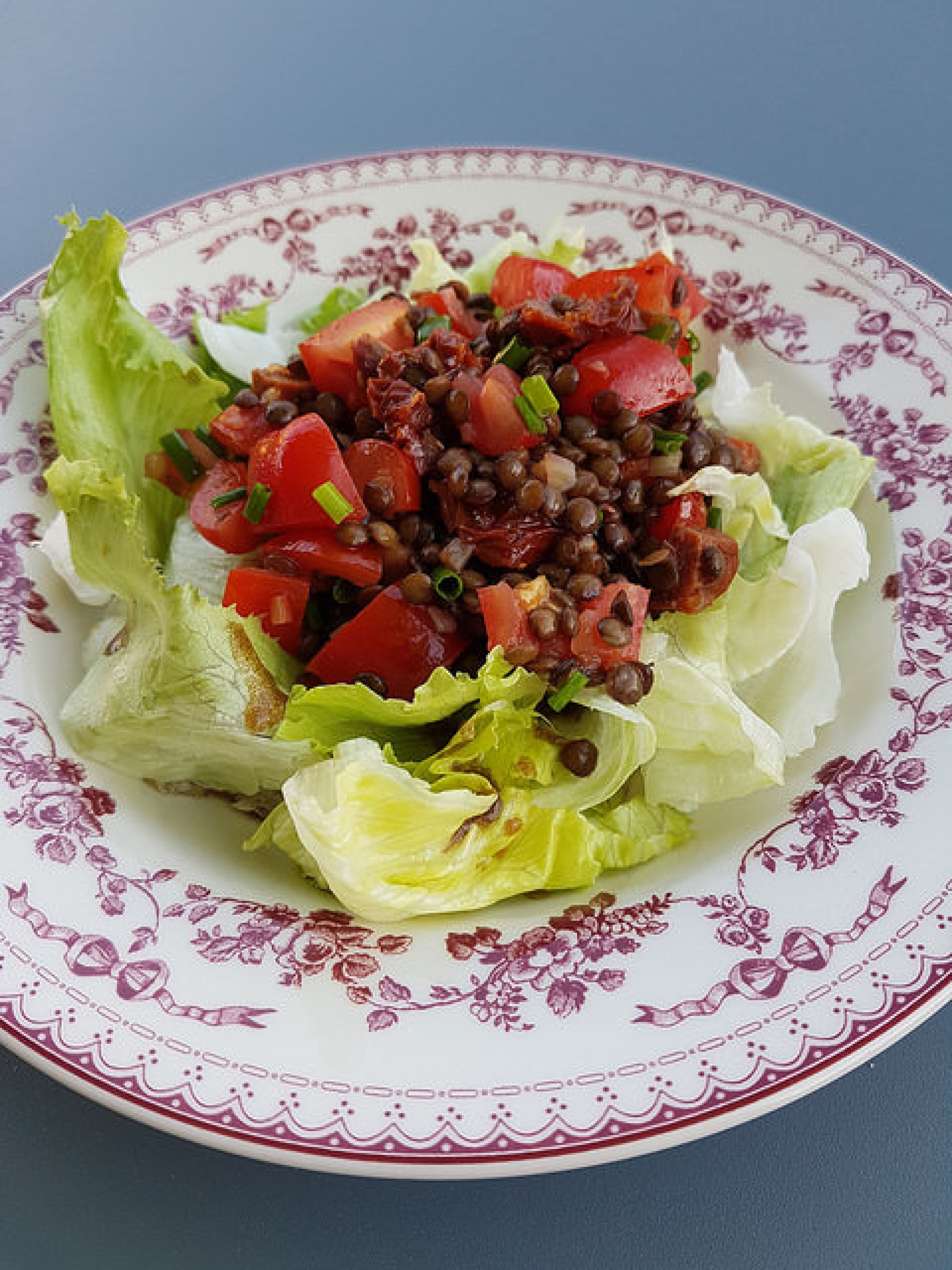 Salade De Lentilles Tomates Chorizo Audrey Cuisine