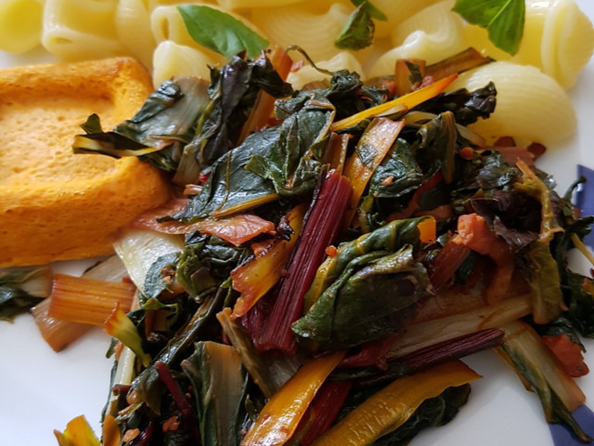 Poelee De Blettes Multicolores Audrey Cuisine