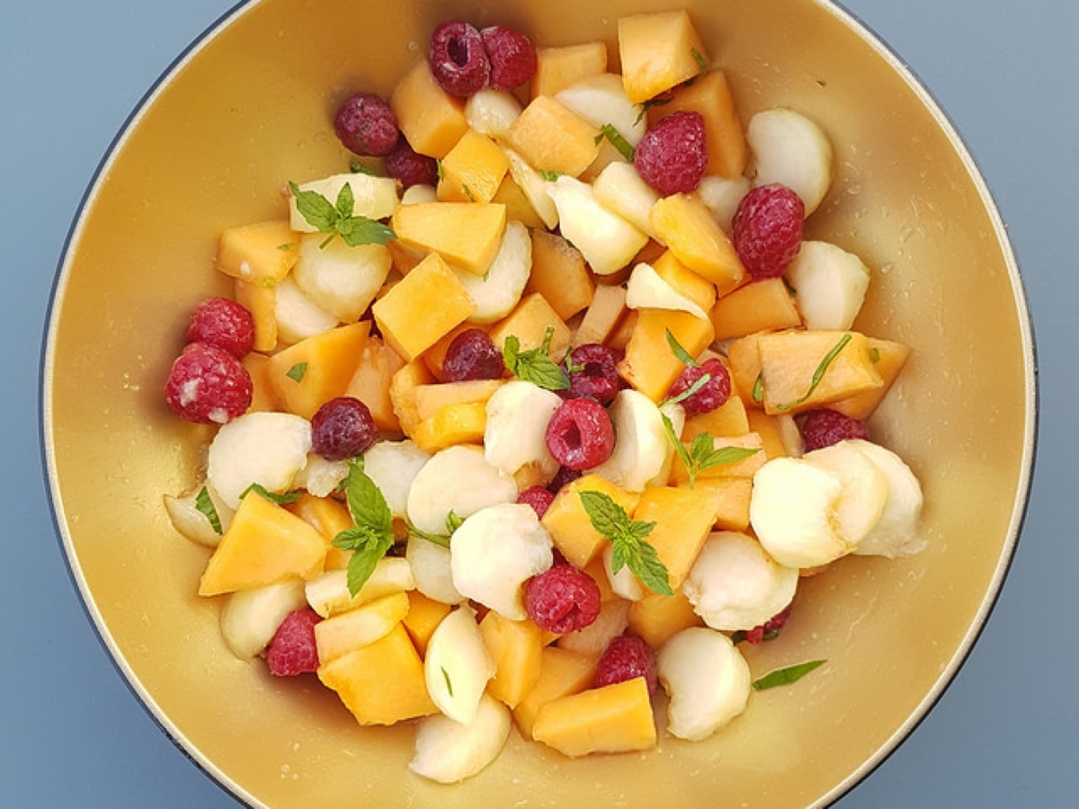 Salade De Fruits A La Menthe Audrey Cuisine