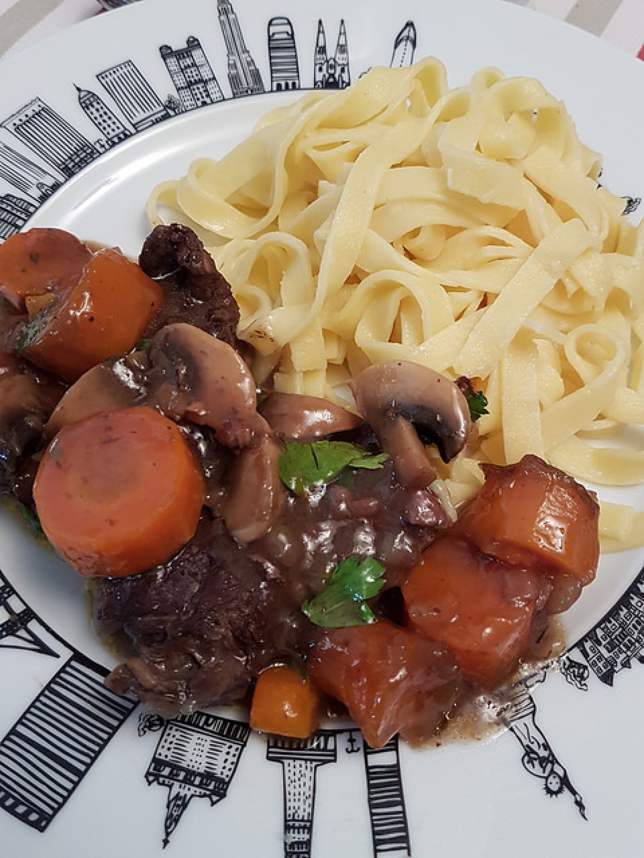 Ma recette du boeuf Bourguignon