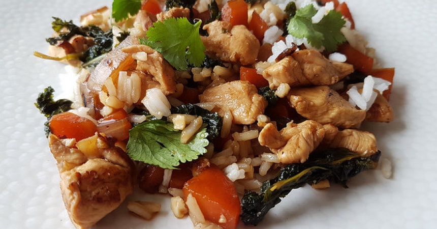Wok de poulet aux légumes sauce Teriyaki | Ma p'tite cuisine