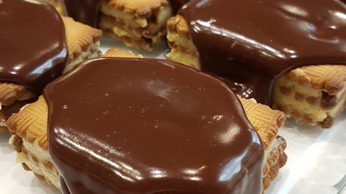 Gateau Sans Cuisson Aux Biscuits The De Lu Audrey Cuisine Gateau Sans Cuisson Aux Biscuits The De Lu Audrey Cuisine