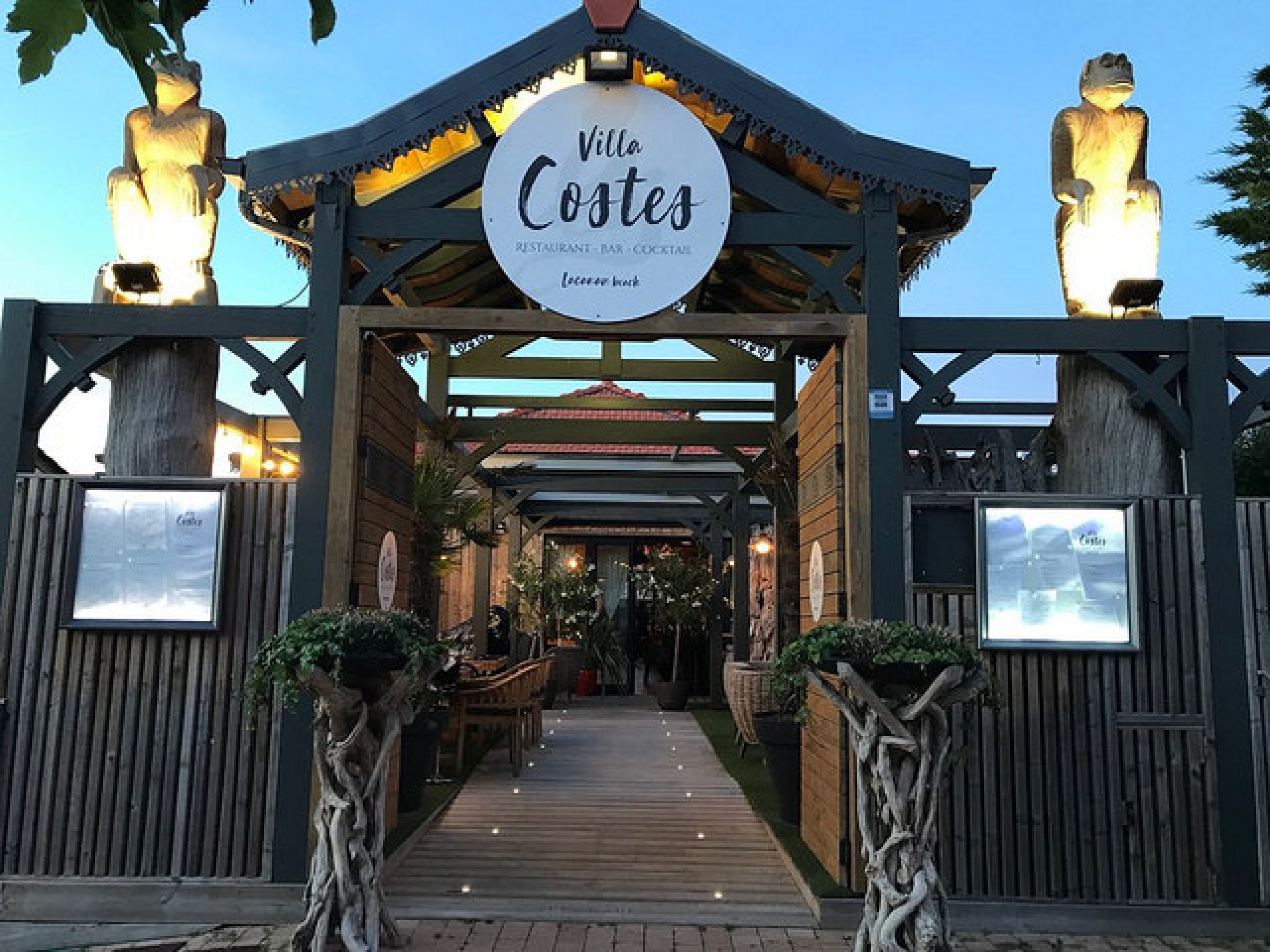 La Villa Costes, un délicieux restaurant à Lacanau Océan