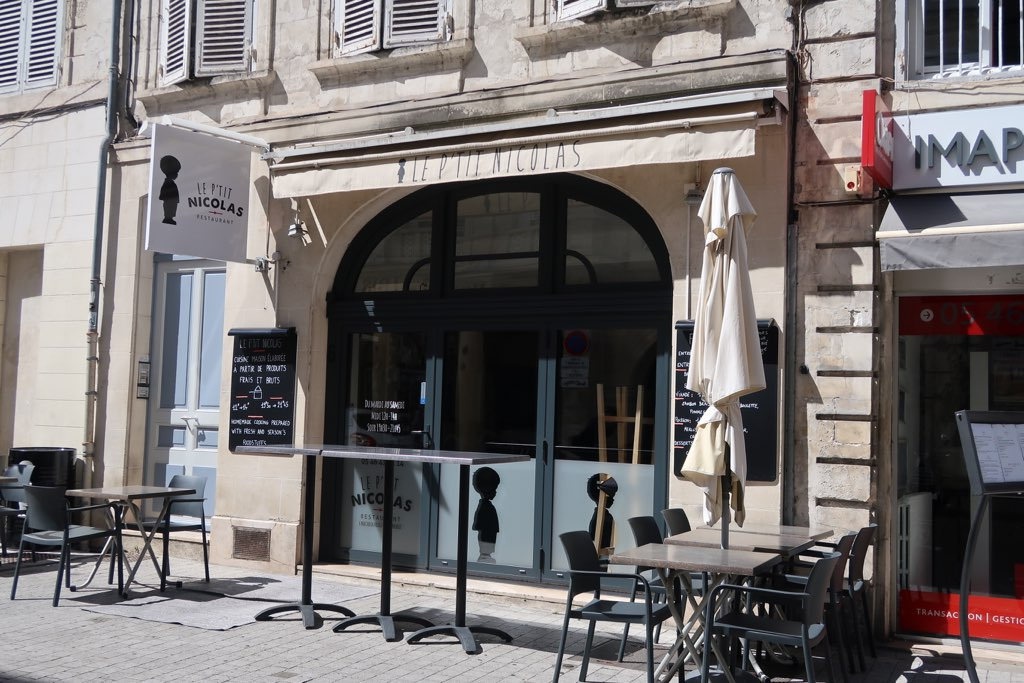 Le Petit Nicolas, restaurant à La Rochelle