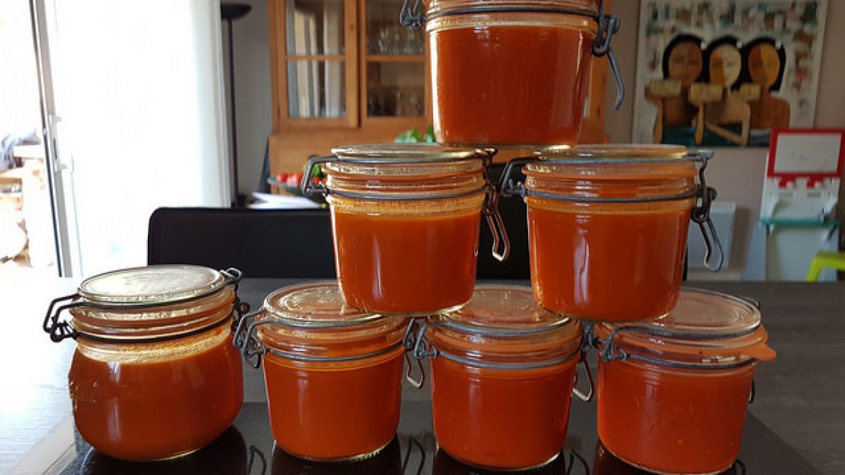 Stérilisation Coulis De Tomates Cocotte Minute Conserves de sauce tomate maison | Audrey Cuisine