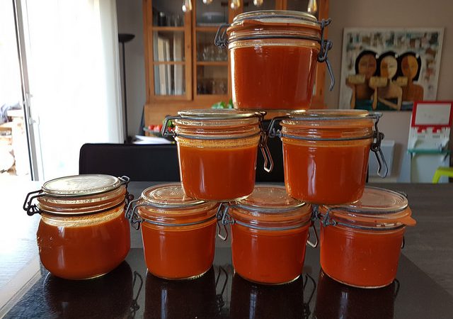 Conserves De Sauce Tomate Maison Audrey Cuisine