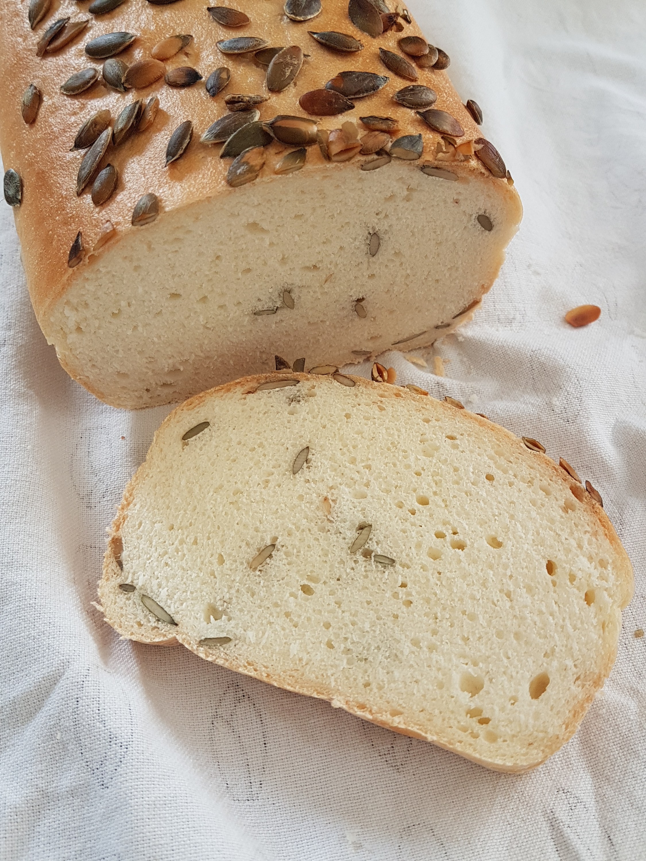 Pain De Mie Sans Gluten Aux Graines De Courge