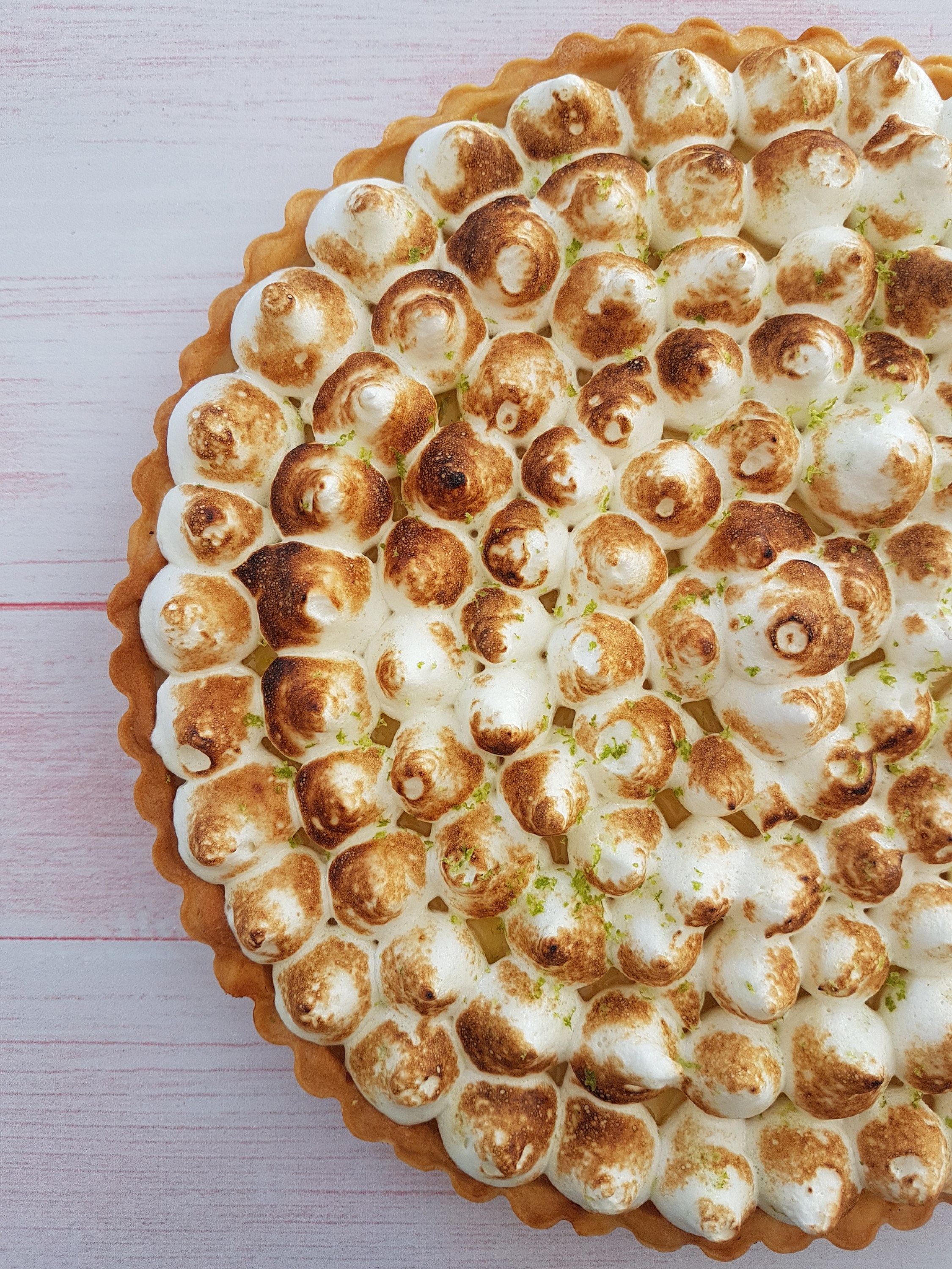 Ma tarte aux trois citrons meringuée