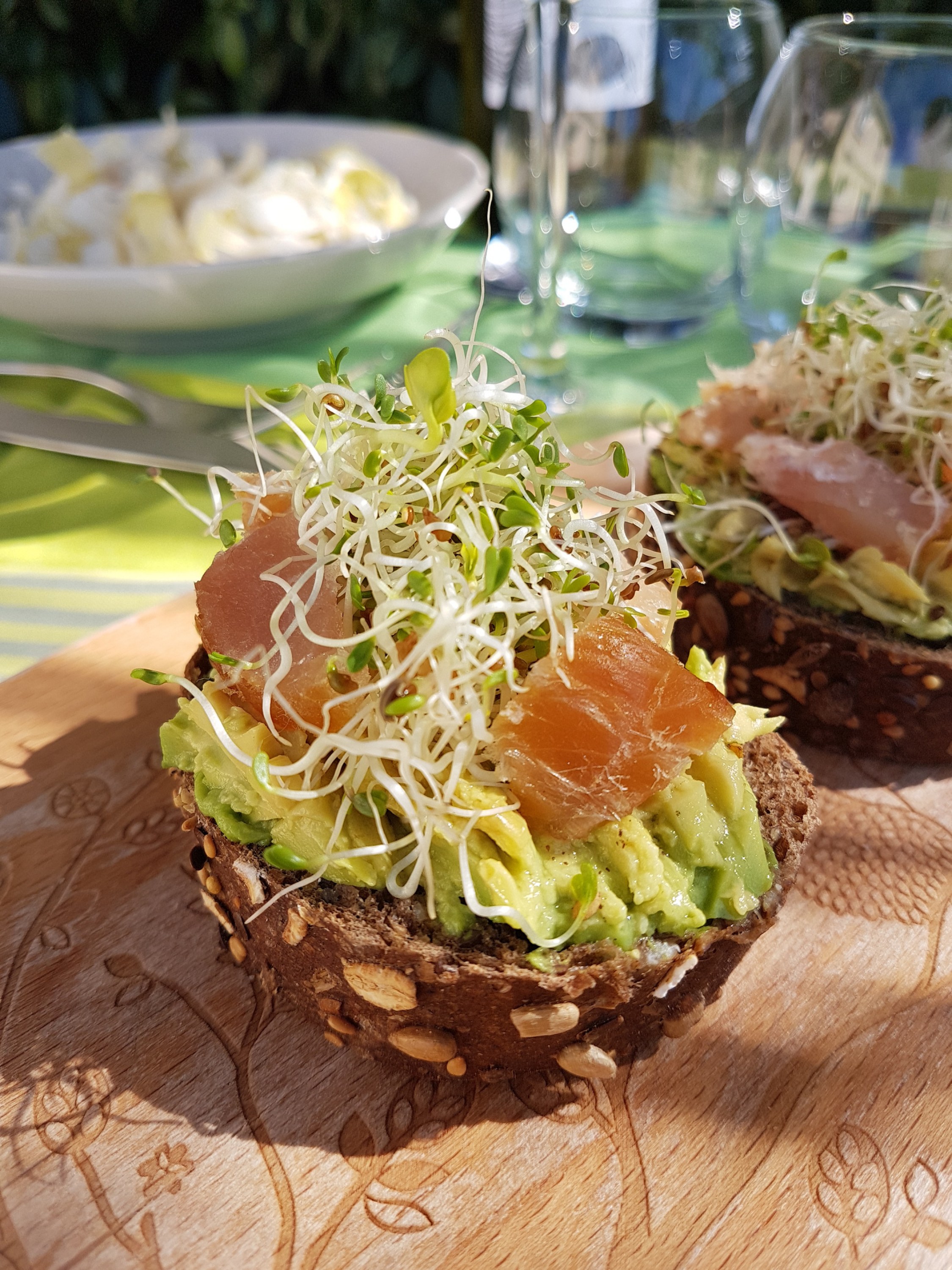 Tartines Avocat Et Thon Fume Audrey Cuisine