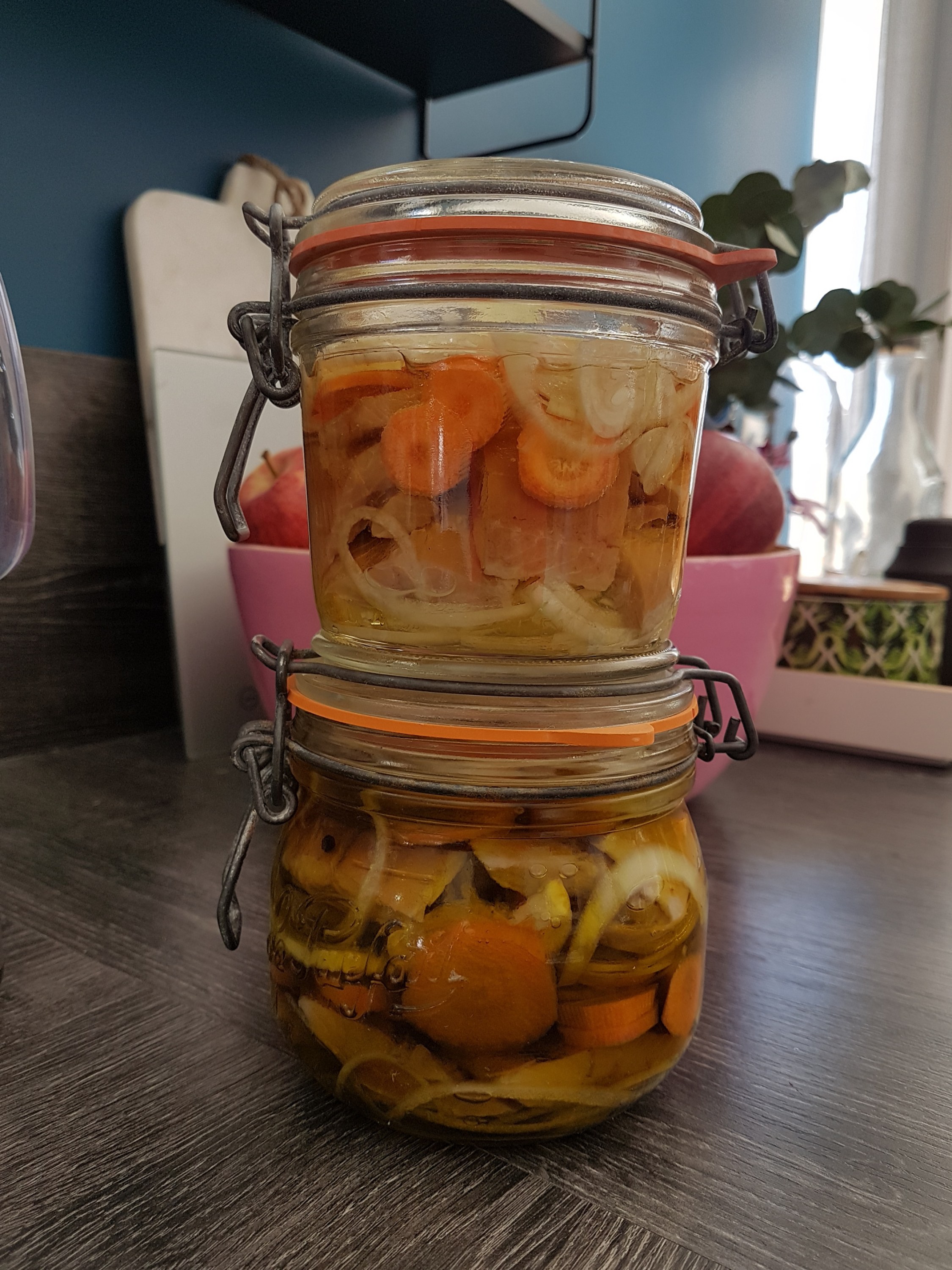 Bocal De Harengs Fumés Marinés Aux Agrumes | Audrey Cuisine