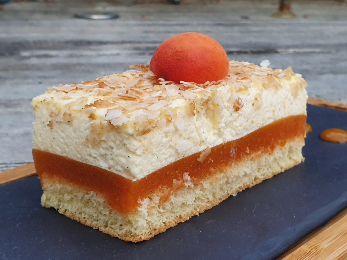 Mon Entremet Abricot Et Vanille Audrey Cuisine