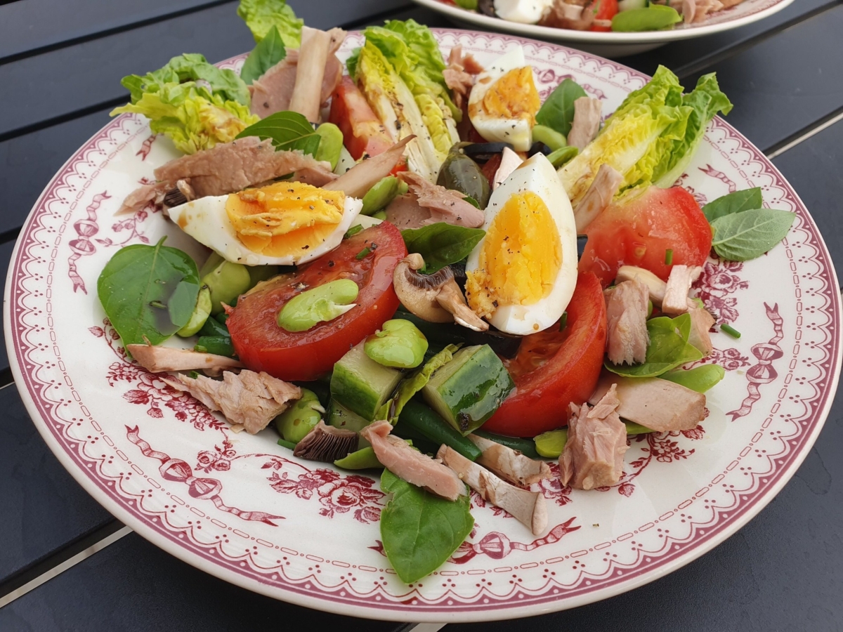 Ma P Tite Salade Un Peu Nicoise Audrey Cuisine