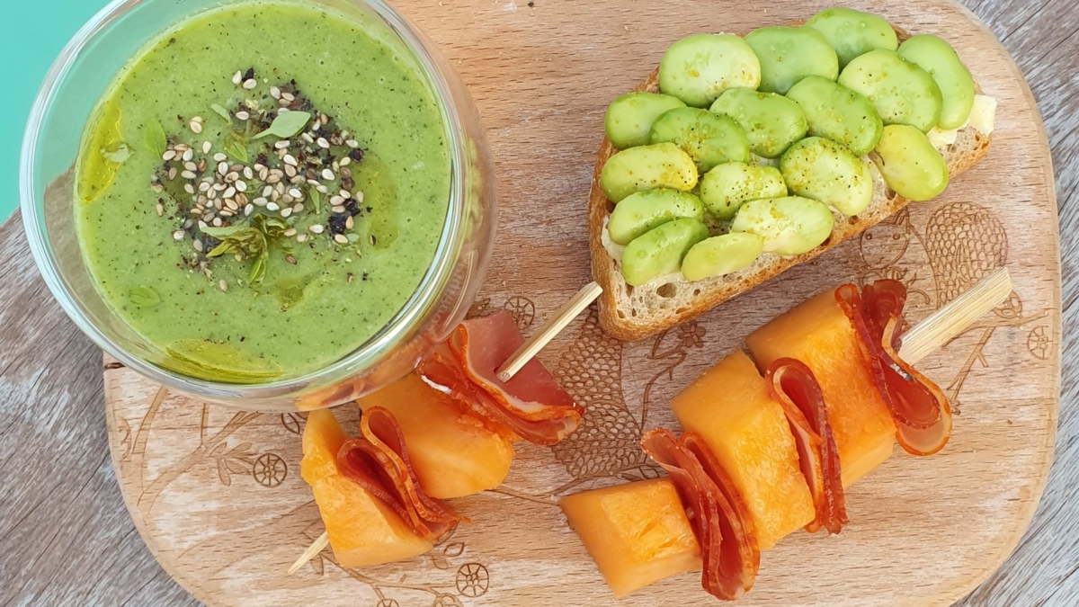 Soupe Froide De Courgettes Au Basilic Audrey Cuisine