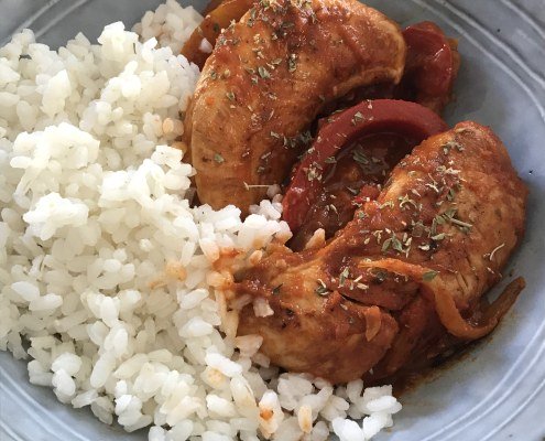 recette poulet basquaise