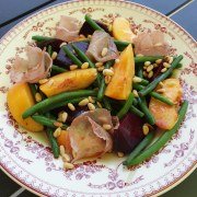 Salade de haricots verts