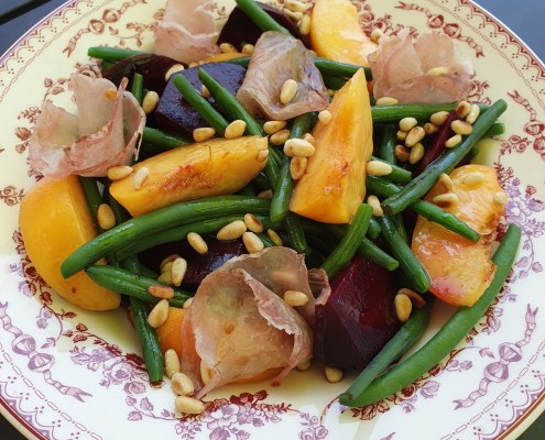 Salade de haricots verts