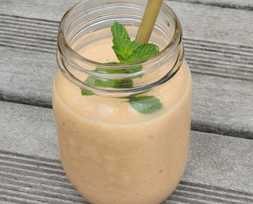 smoothie peche abricot