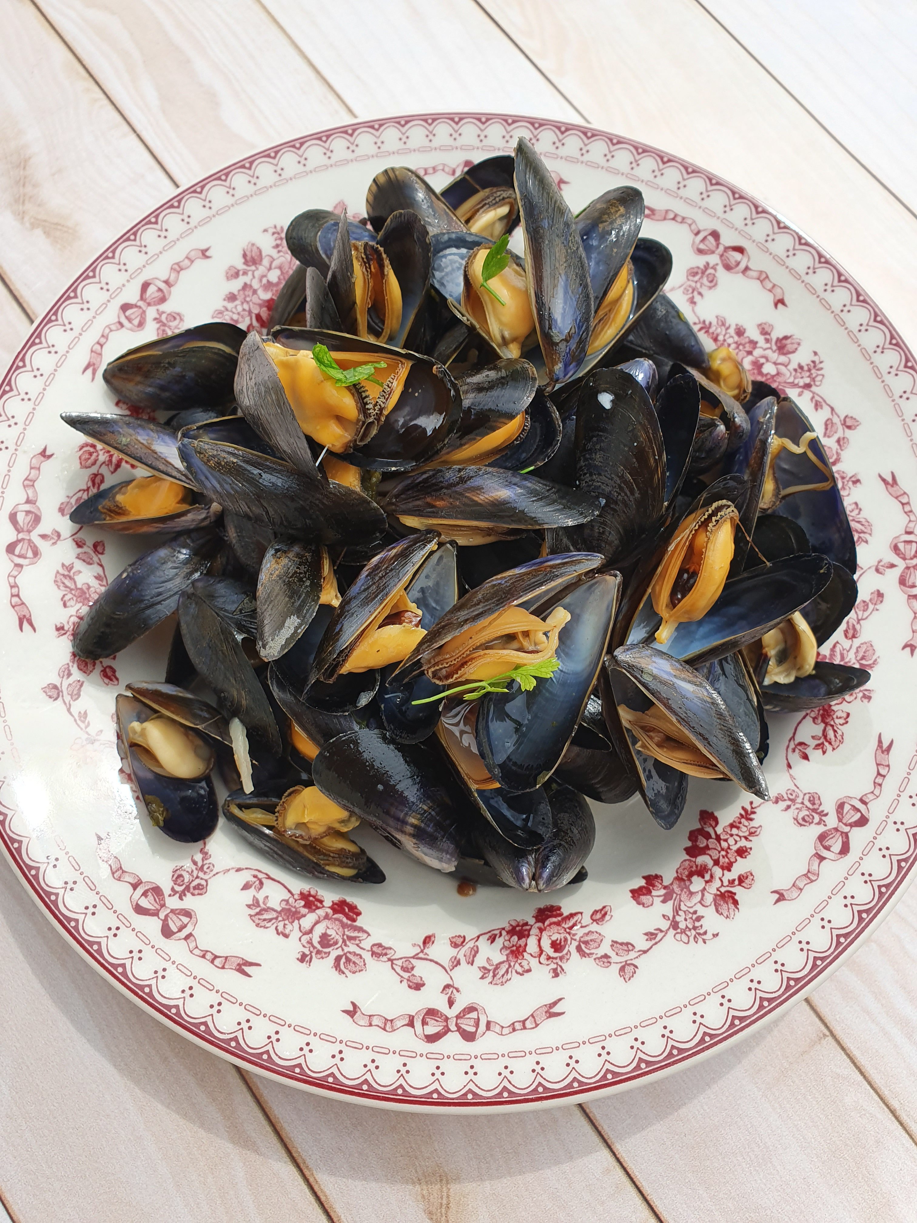 Moules au cidre comme en Irlande