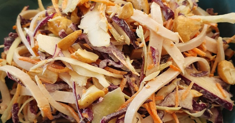 Coleslaw aux noix de cajou