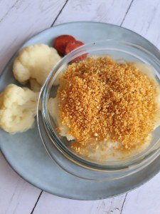 Gratin de chou-fleur au chorizo