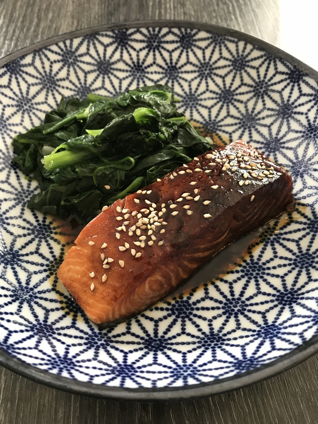 Pavé de saumon sauce Teriyaki | Audrey Cuisine