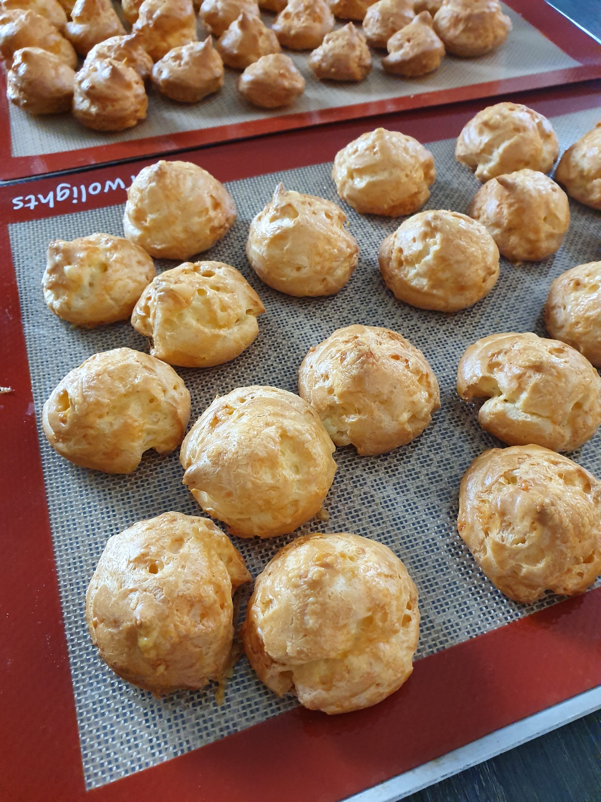 Gougères au Comté au Cooking Chef | Audrey Cuisine