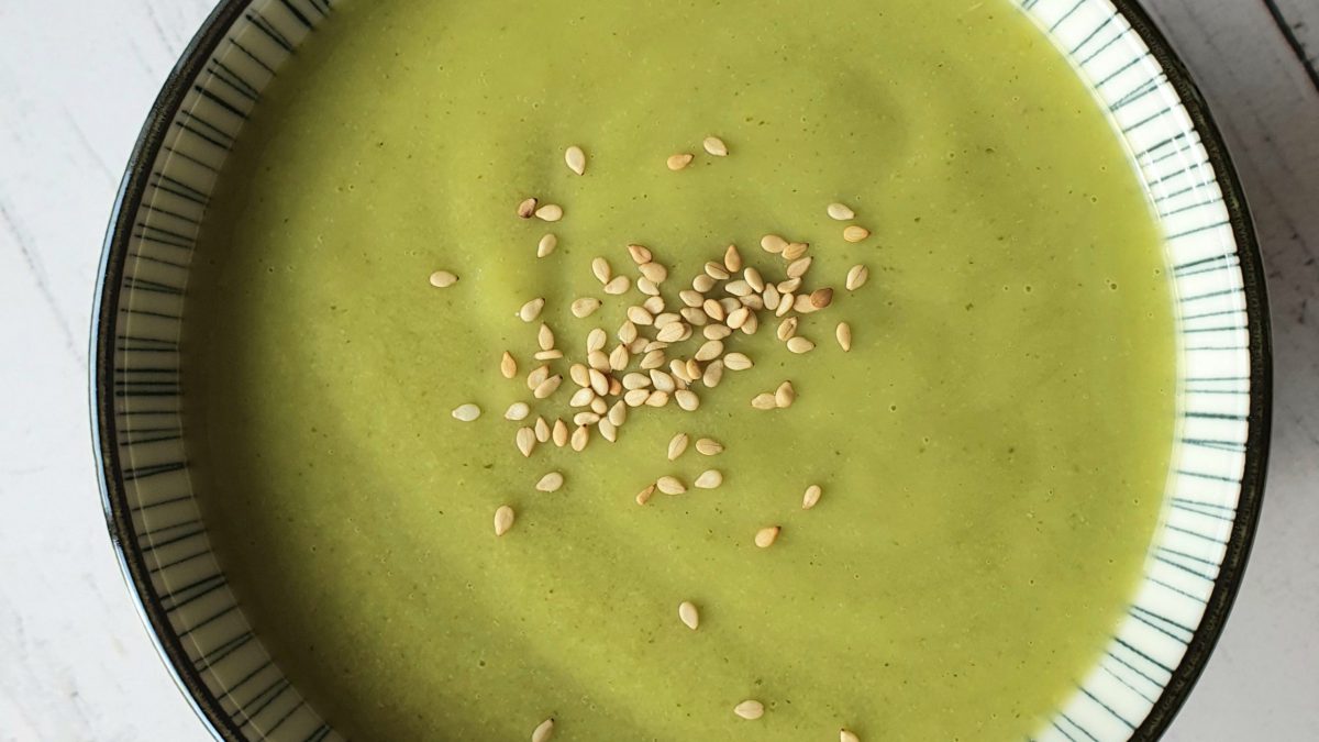 Soupe Poireaux Pomme De Terre Companion Velouté de vert de poireaux | Audrey Cuisine