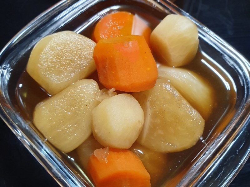 Nimomo recette légumes japonais