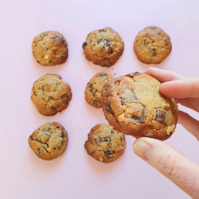 Cookies amandes chocolat