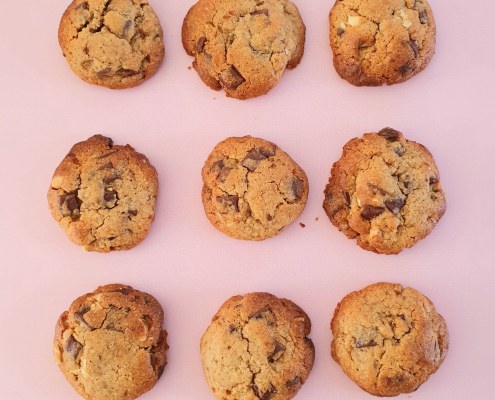 Cookies amandes chocolat