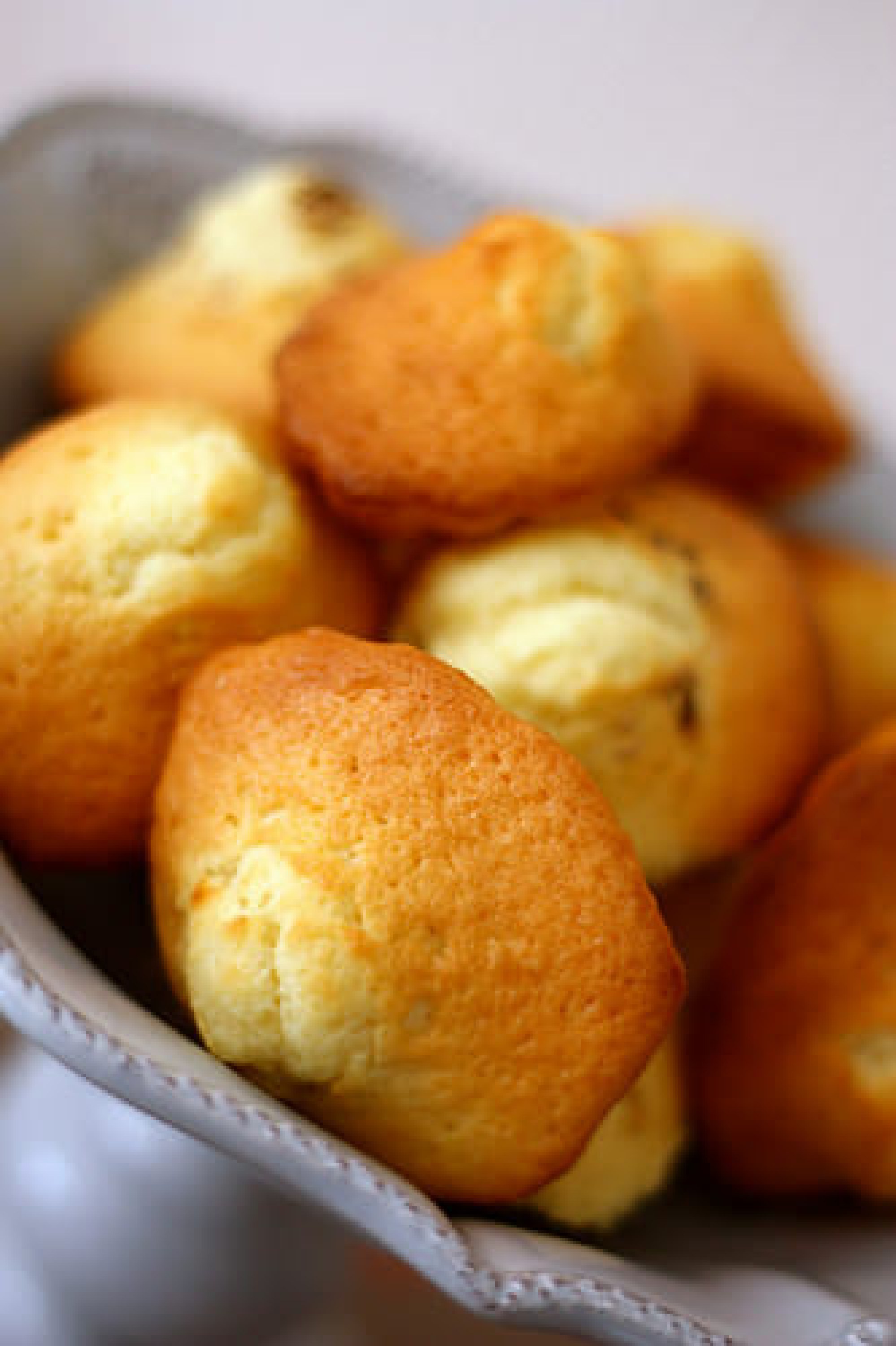 Madeleines à la vanille