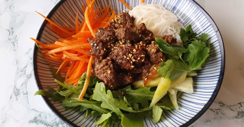 Recette Bo Bun au boeuf