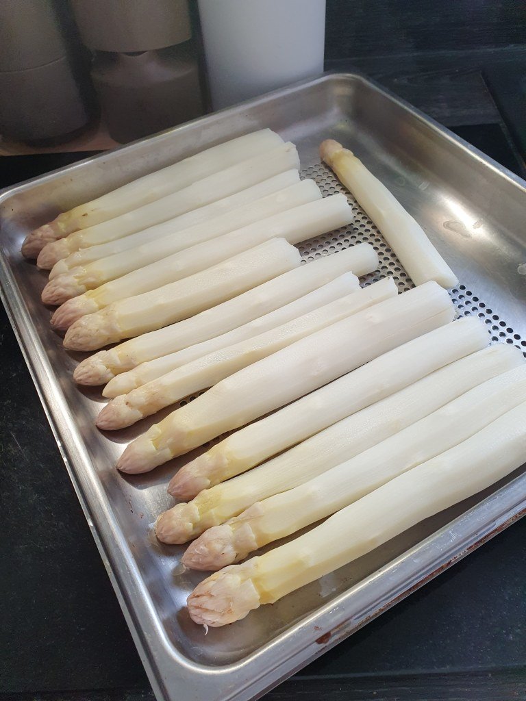 comment cuisiner les asperges blanches
