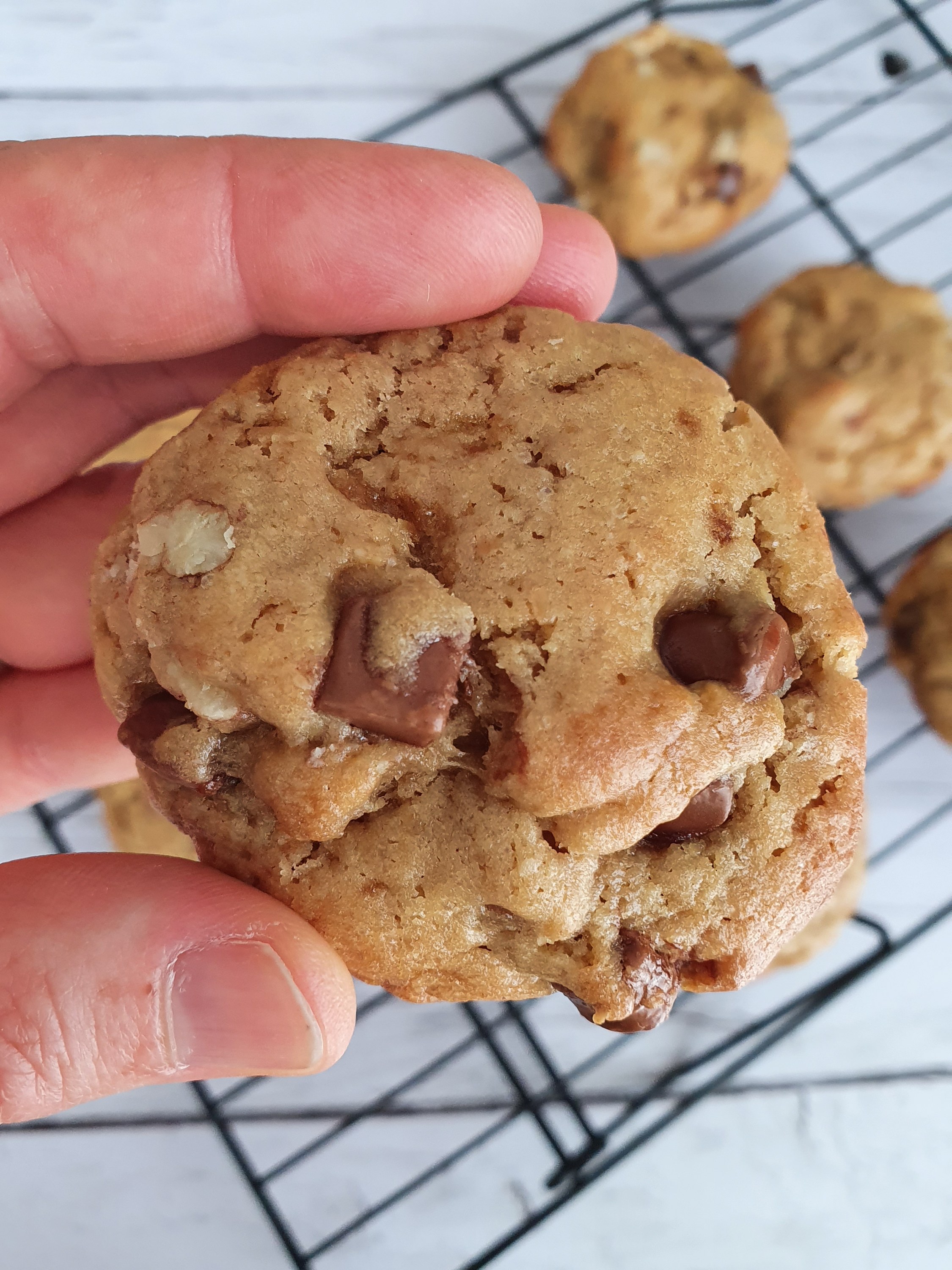 cookies chocolat pécan