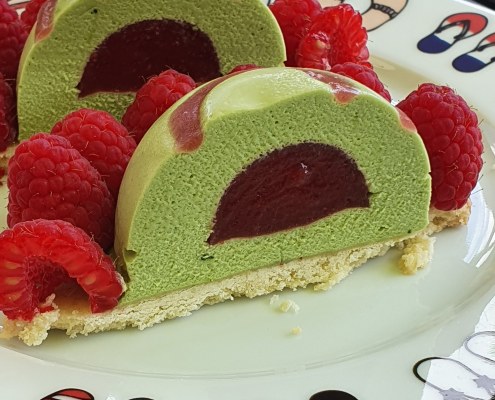 mousse matcha