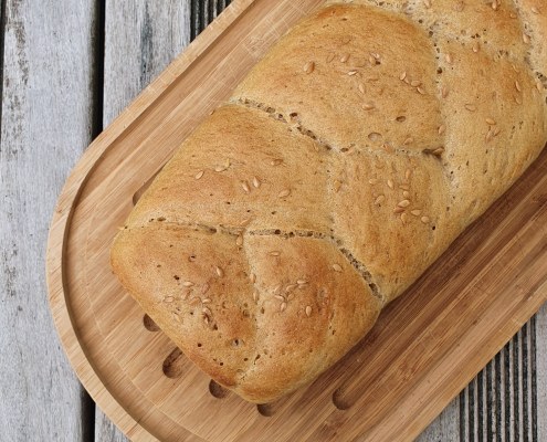 Pain rustique épeautre blé