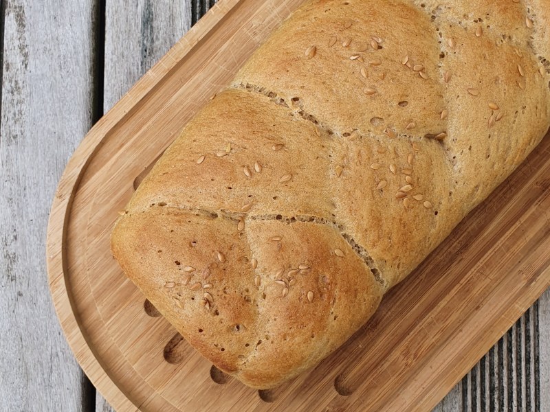 Pain rustique épeautre blé