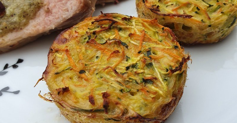 Galette de légumes râpés