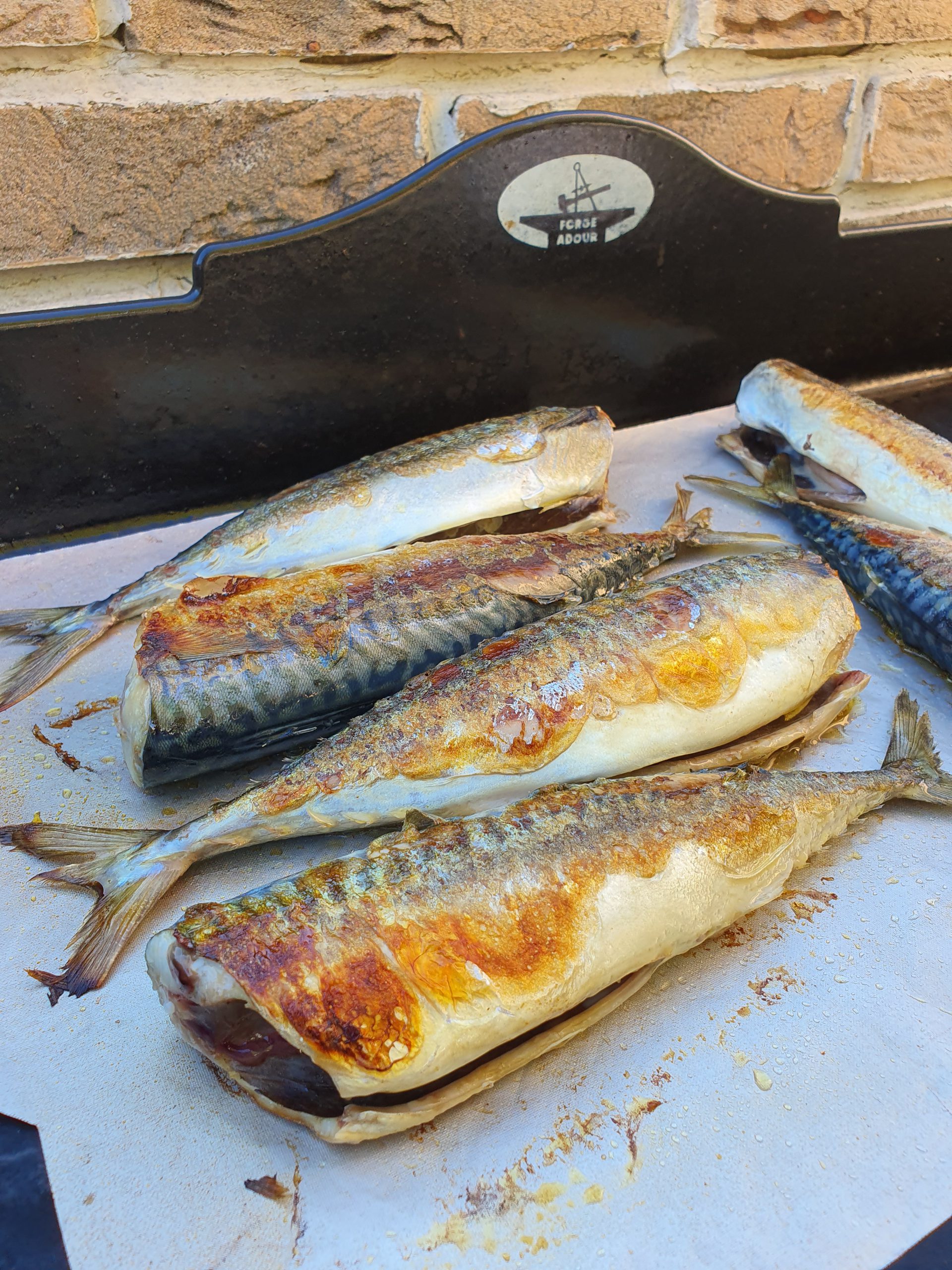 Maquereaux entiers à la plancha | Audrey Cuisine