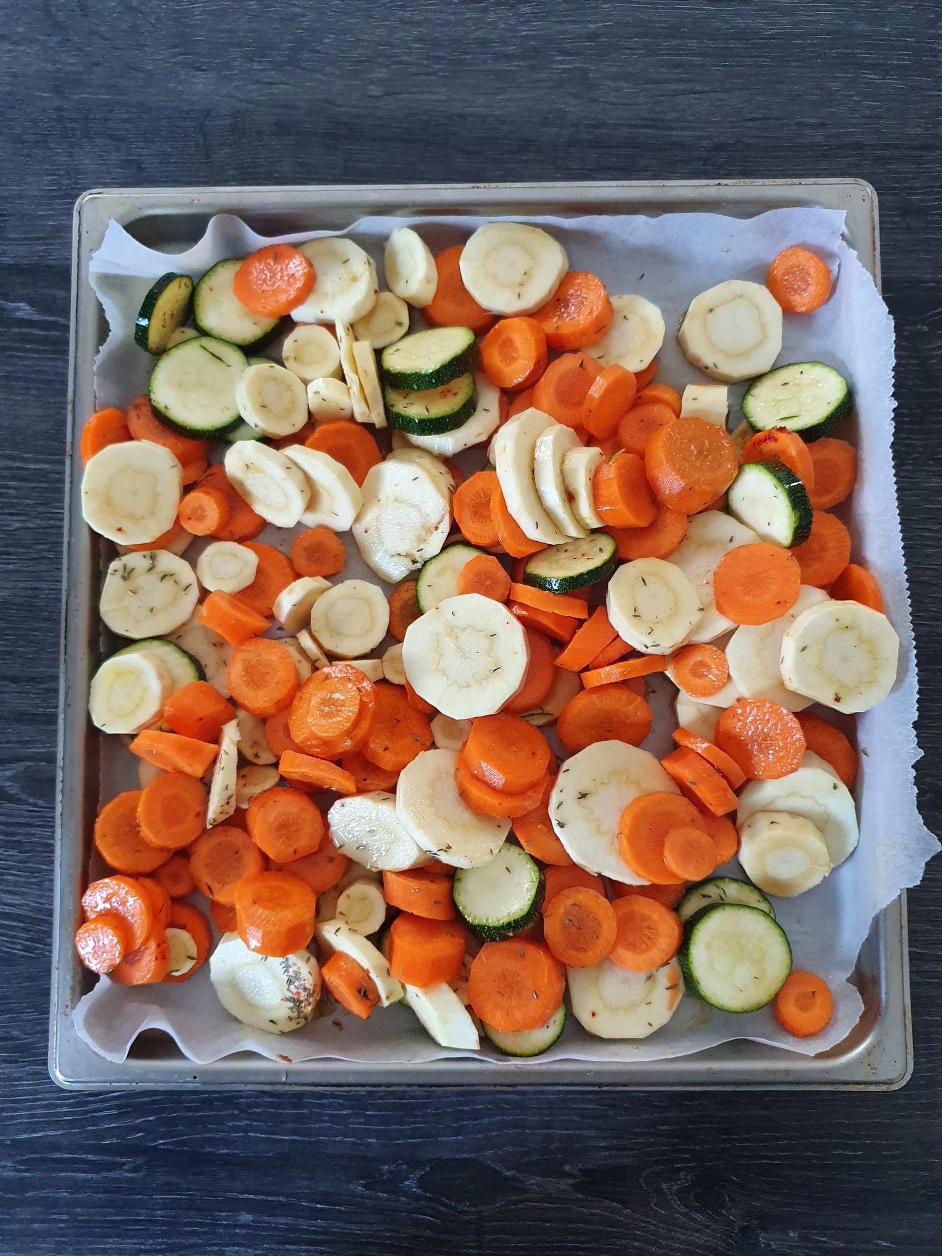 Légumes rôtis au four au sirop d’érable