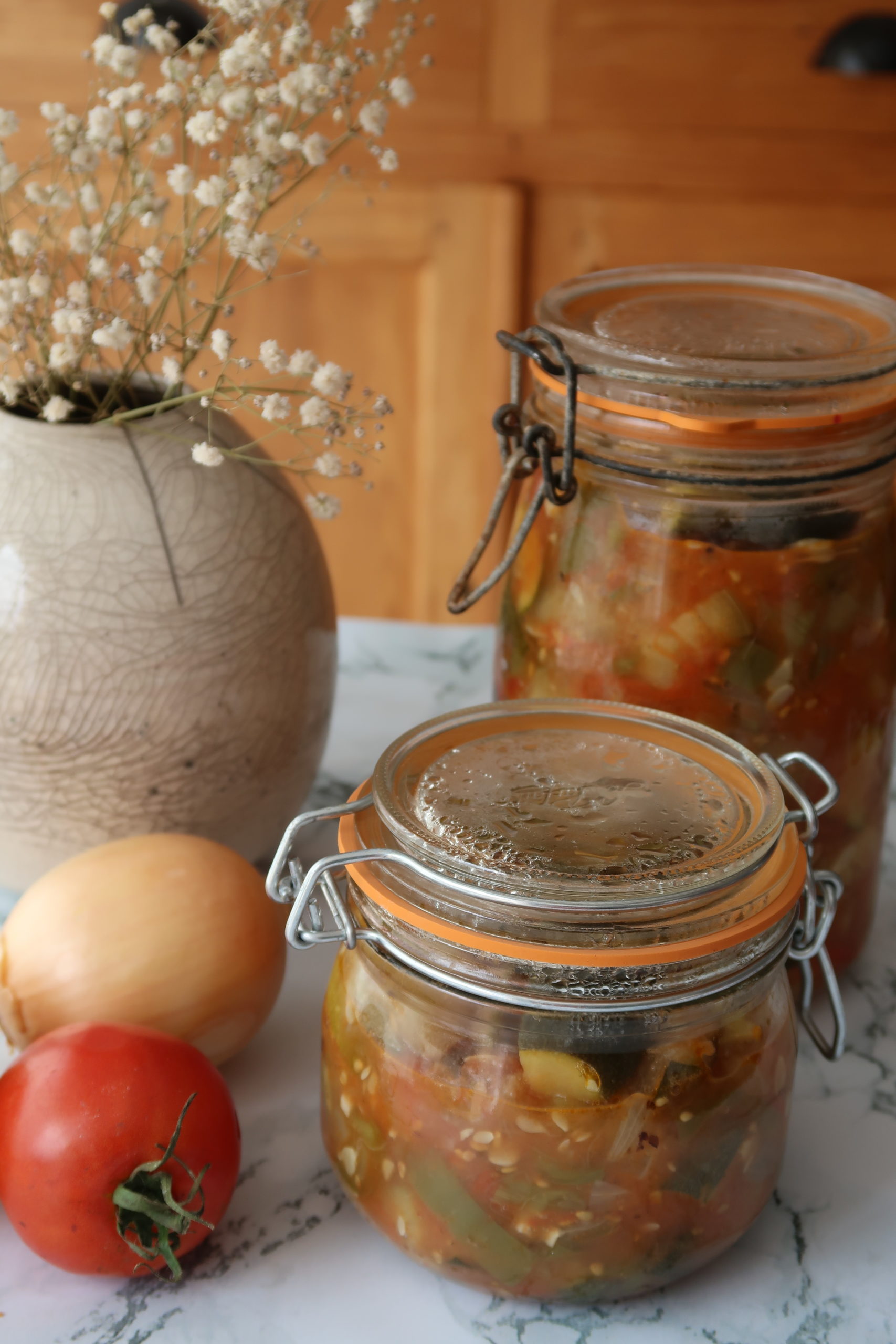 Sterilisation Ratatouille Combien De Temps Le Parfait Ratatouille en bocaux | Audrey Cuisine